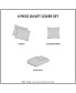 Felicia Velvet 3-Pc. Duvet Cover Set, Twin/Twin XL