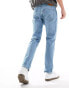 Фото #2 товара Levi's 502 taper fit jeans in light blue wash