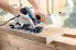 Фото #3 товара Pilarka tarczowa Bosch Bosch Hand-held circular saw GKS 55+ GCE Professional (blue, 1,350 watts, L-BOXX, guide rail FSN 1400)