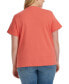 Plus Size V-Neck T-Shirt