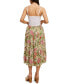 Фото #7 товара Printed Tiered Midi Skirt Multi Tropical Print