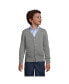 ფოტო #3 პროდუქტის Boys School Uniform Cotton Modal Button Front Cardigan Sweater