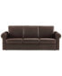 Фото #6 товара Elsher 85" Leather Sleeper Sofa, Created for Macy's