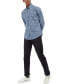 Фото #5 товара Men's Merryton Tailored Long Sleeve Gingham Shirt