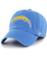 Фото #1 товара Men's Powder Blue Los Angeles Chargers Franchise Logo Fitted Hat