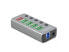 Delock 63263 - USB 3.2 Gen 1 (3.1 Gen 1) Type-B - USB 3.2 Gen 1 (3.1 Gen 1) Type-A - 5000 Mbit/s - Grey - Aluminium - 46 mm