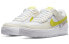 Nike Air Force 1 Low 低帮 板鞋 女款 白黄 / Кроссовки Nike Air Force 1 Low DJ5197-100