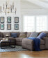 Фото #14 товара Rhyder 5-Pc. Fabric Sectional Sofa with Apartment Sofa, Created for Macy's