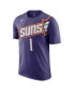 ფოტო #2 პროდუქტის Men's Devin Booker Purple Phoenix Suns Icon Edition Name and Number T-shirt