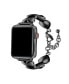 ფოტო #1 პროდუქტის Women's Lover Heart Stainless Steel Band for Apple Watch 42mm, 44mm, 45mm, 49mm