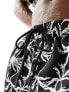 Фото #5 товара Southbeach beach short co-ord abstract palm print