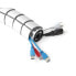 Фото #5 товара InLine Cable duct flexible - vertical for tables - 2 chambers - 0.80m white