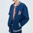 MLB 波士顿红袜 NY 印花棒球服 男女同款 藏青色 / Бейсбольная форма MLB Trendy_Clothing Featured_Jacket 31JP04011-43N