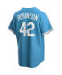 Men's Jackie Robinson Light Blue Brooklyn Dodgers Alternate Cooperstown Collection Player Jersey