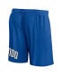 Фото #2 товара Men's Blue Orlando Magic Free Throw Mesh Shorts