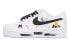 Фото #1 товара 【定制球鞋】 Nike Air Force 1 Low 07 笑脸 泼墨 高街 低帮 板鞋 男款 黑白 / Кроссовки Nike Air Force CW2288-111