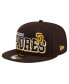 Фото #1 товара Men's Brown San Diego Padres Game Day Bold 9FIFTY Snapback Hat