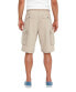 Levi's Men's Premium Cotton Cargo Shorts With Belt Relaxed Fit Beige 13581-0012