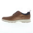 Фото #3 товара Rockport Total Motion City Plain Toe Mens Brown Oxfords Plain Toe Shoes