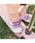 Infant Girl Breathable Washable Non-Slip Sock Shoes Walker - Violet