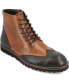 ფოტო #1 პროდუქტის Men's Elijah Tru Comfort Foam Lace Up Ankle Boots