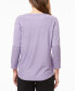 Women's Dolman-Sleeve Wavy-Ribbed Sweater, Regular & Petite