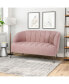 Lupine Modern Loveseat with Hairpin Legs