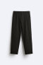 Textured jogger waist trousers