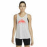 Фото #1 товара Женская майка Nike Trail Dri-FIT Серый Белый