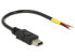 Фото #1 товара Delock 85251 - 0.1 m - Mini-USB B - USB 2.0 - Male/Male - Black