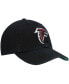 Фото #4 товара Men's Black Atlanta Falcons Franchise Logo Fitted Hat