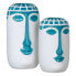 Vase 14,5 x 13 x 24,5 cm Ceramic Blue White