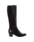 Фото #3 товара Women's Talise Leather Wide Calf Tall Boots