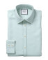 Charles Tyrwhitt Egyptian Lattice Extra Slim Fit Shirt Men's 16" - 33" Sing - фото #1