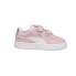 Фото #1 товара Puma Suede Classic Starry Night Glitter Slip On Toddler Girls Pink Sneakers Cas