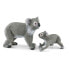 SCHLEICH Wild Life Koala Mother With Baby Animal Figures