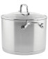 Фото #7 товара 3-Ply Base Stainless Steel 8 Quart Induction Stockpot with Lid