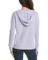 Фото #2 товара Forte Cashmere Tipped Rib Cashmere Hoodie Women's