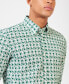 Фото #3 товара Рубашка мужская Ben Sherman в ретро стиле с геометрическим принтом