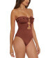 ფოტო #3 პროდუქტის Women's Buckle-Up One-Piece Swimsuit