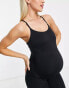 Mamalicious Maternity active unitard in black Черный, S-M - UK 8-10 - фото #3