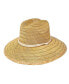 White Shark Straw Lifeguard Hat