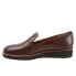 Softwalk Westport S2011-262 Womens Brown Wide Leather Loafer Flats Shoes