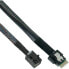 Фото #1 товара InLine Slim SAS Kabel - SFF-8654 zu Mini SAS HD SFF-8643 - 24Gb/s - 0.5m