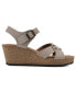 Фото #2 товара Women's Prezo Footbed Wedge Sandals