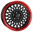 Колесный диск литой Borbet B black rim red 8x18 ET45 - LK5/112 ML66.5