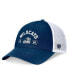 Фото #3 товара Men's Navy/White New Hampshire Wildcats Free Kick Trucker Adjustable Hat