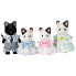 Фото #1 товара Развивающий игровой набор или фигурка для детей EPOCH Sylvanian Families Tuxedo Cat Family Figures