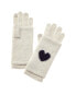 Фото #1 товара Hannah Rose 3-In-1 Heart Cashmere Gloves Women's Blue