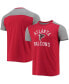 Фото #1 товара Men's Red, Gray Atlanta Falcons Field Goal Slub T-shirt